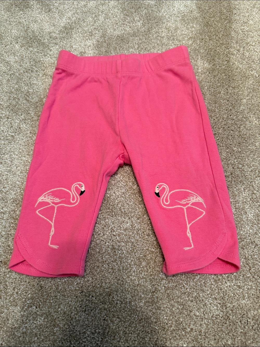 Gymboree Pink Flamingo Capri Leggings